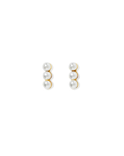Screwback Stud Earrings - Janie Pearl