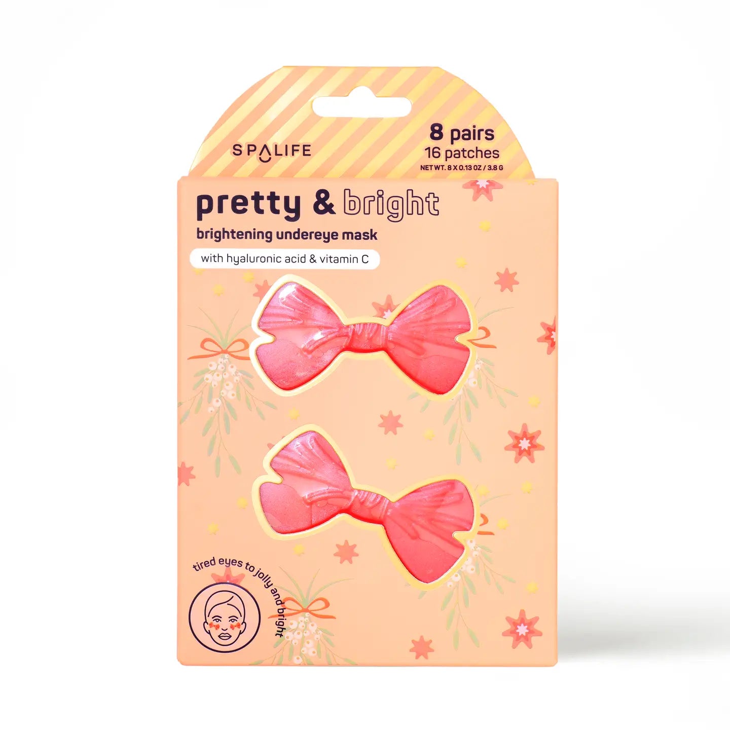 Christmas Holiday Pretty & Bright Brightening Undereye Masks