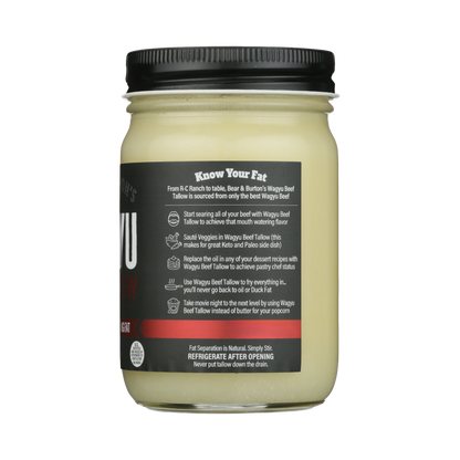 Bear & Burton's X RC Ranch Wagyu Beef Tallow