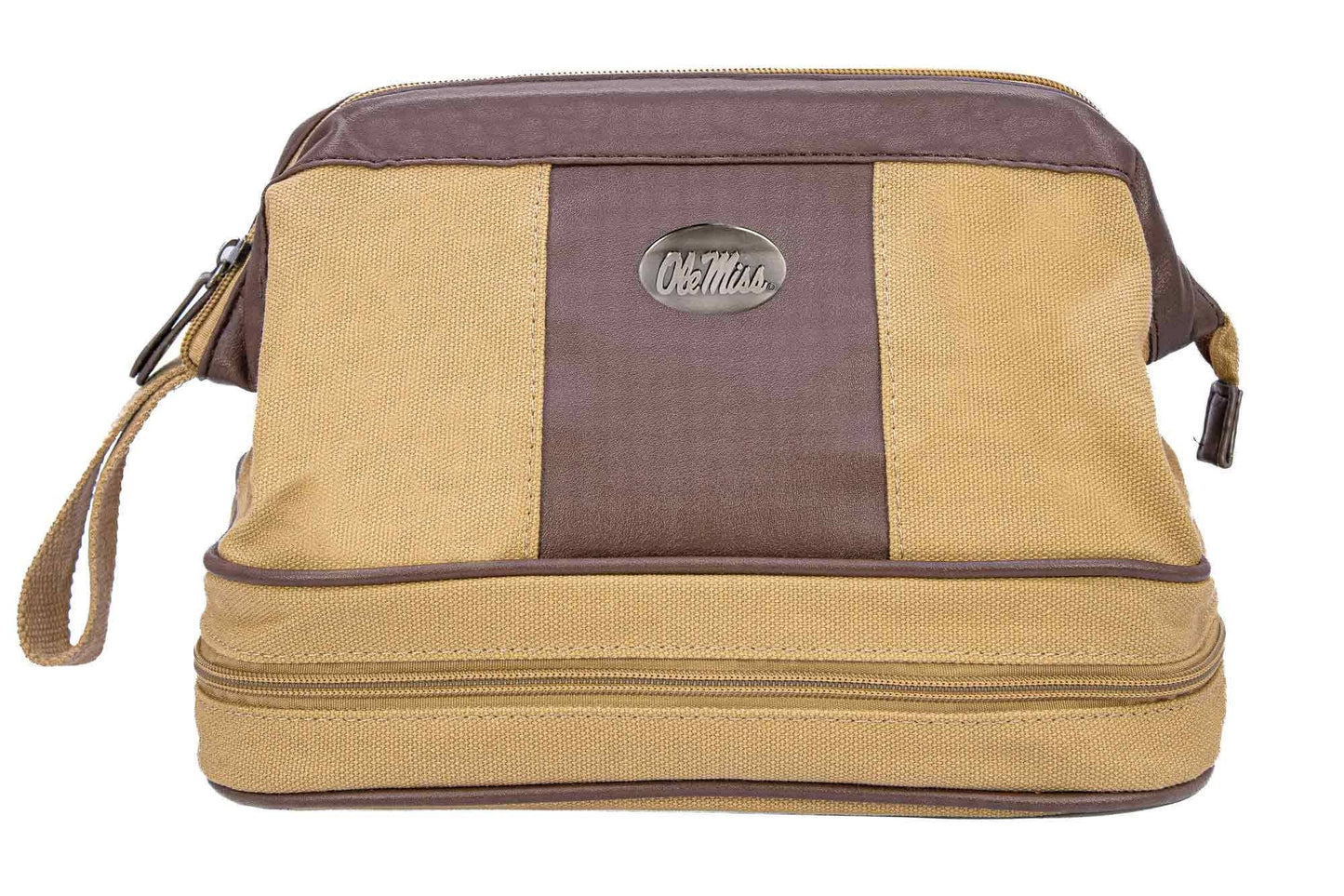 Ole Miss Rebels Men's Canvas Toiletry Bag.