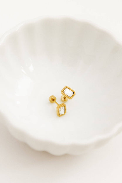 Screwback Stud Earrings - Madison