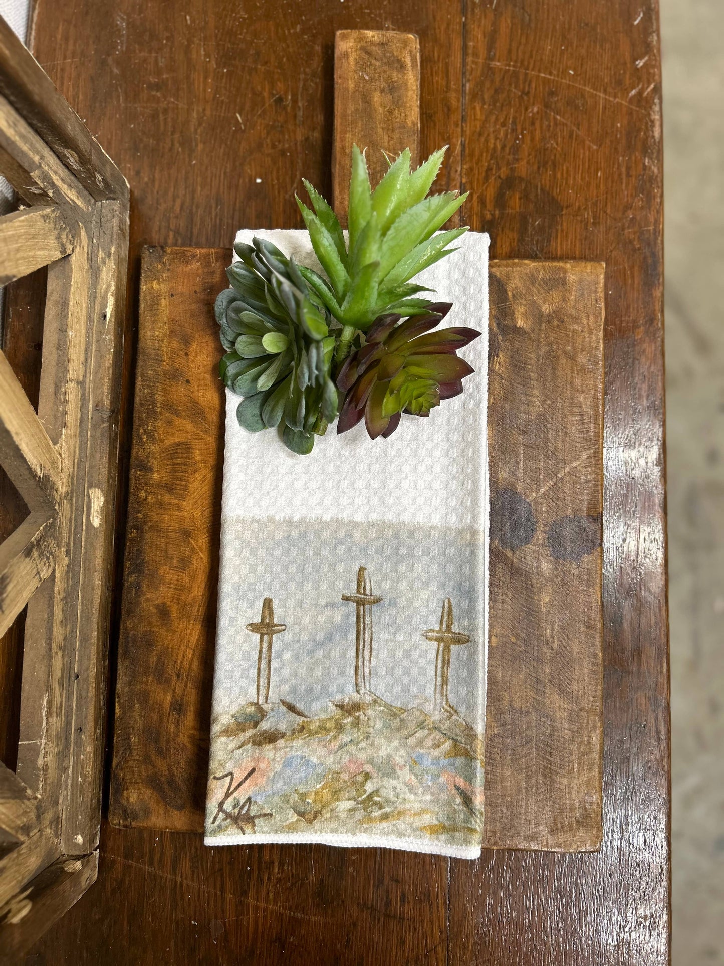 GA 3 Old Crosses Towel