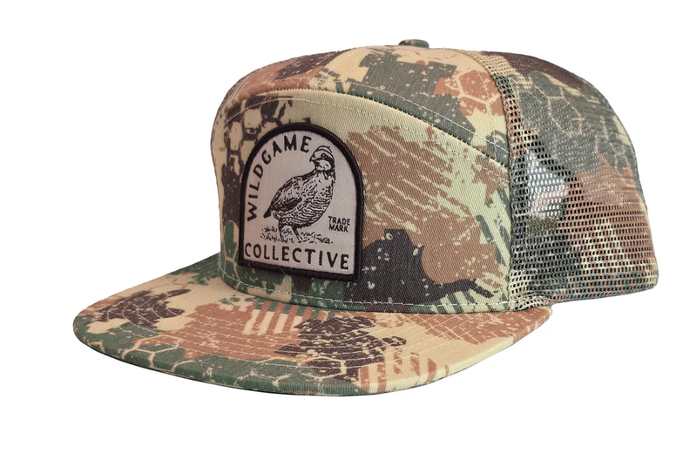 WILDGAME 7 Panel Camo Quail Patch