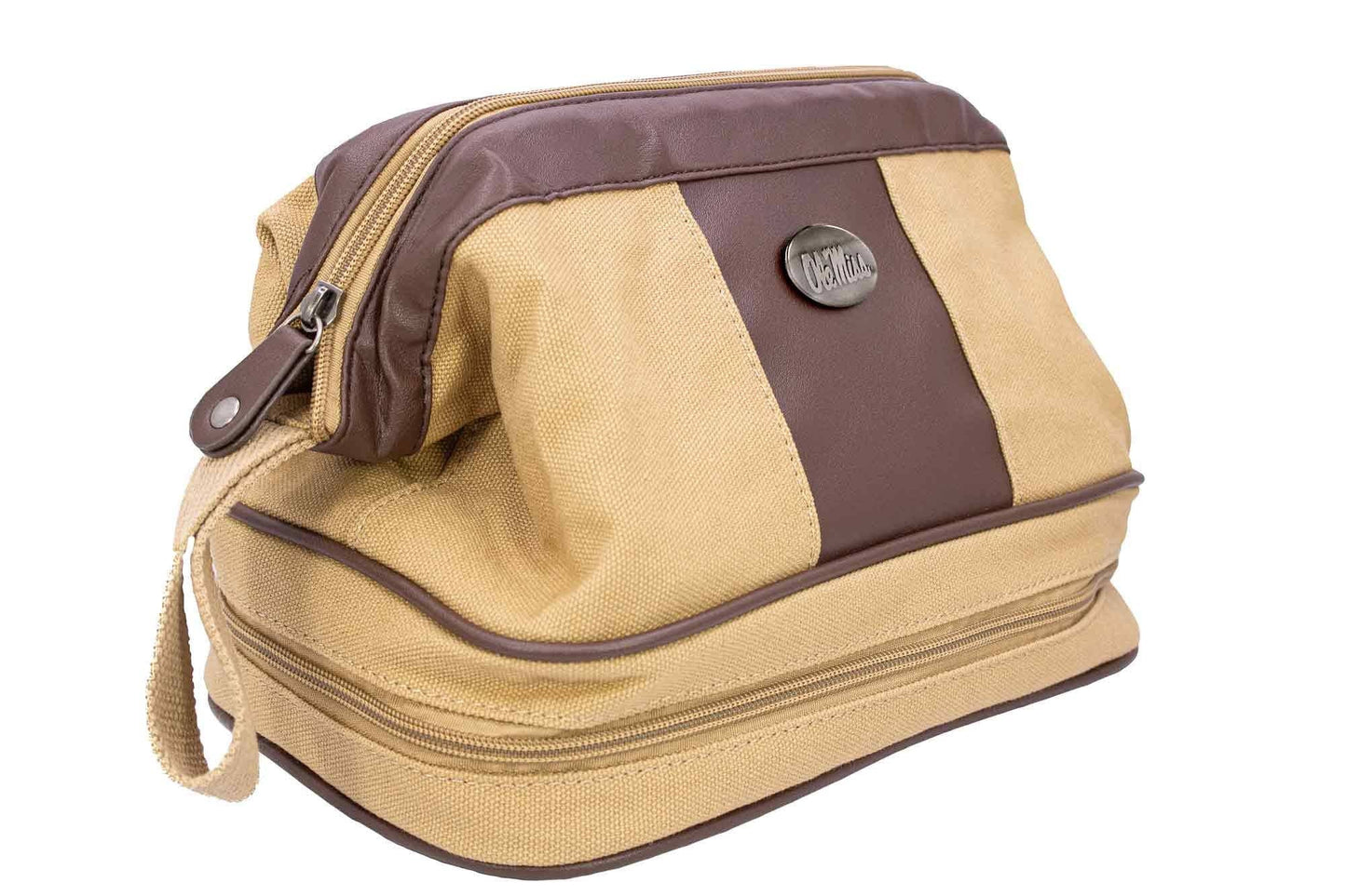 Ole Miss Rebels Men's Canvas Toiletry Bag.