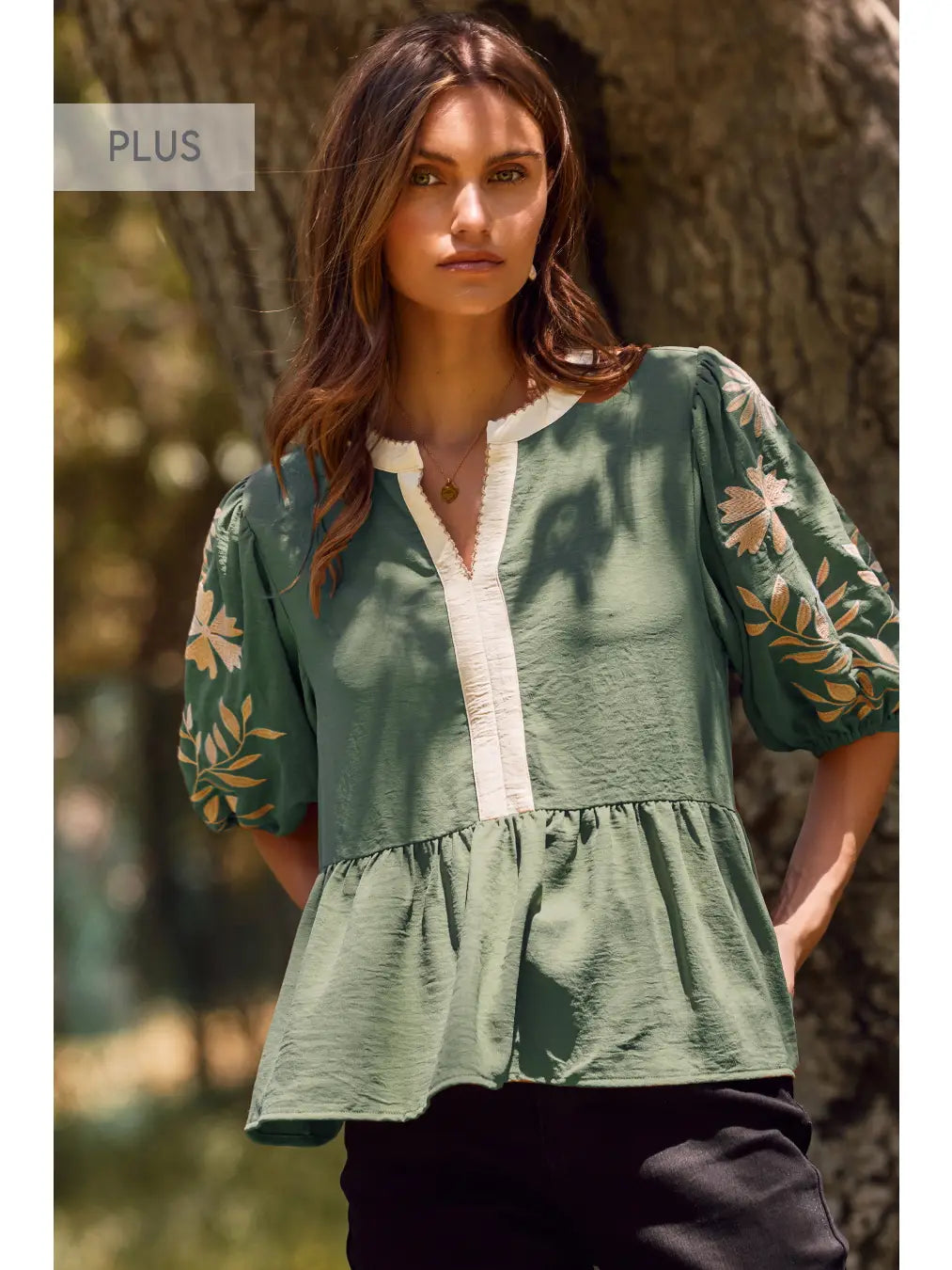 Whispering Willow Blouse