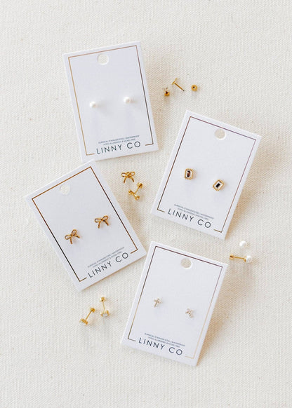 Screwback Stud Earrings - Madison