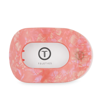 Flat Round Hair Clip | Large | Dreamsicle