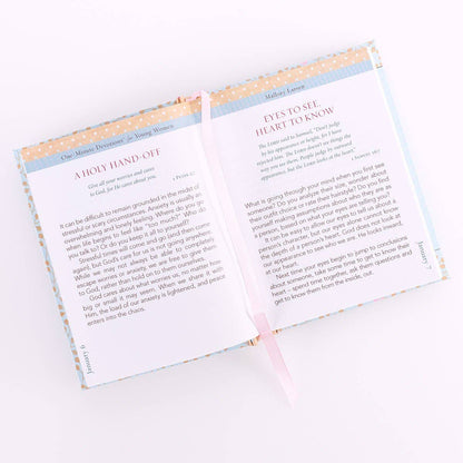 One-Minute Devotions for Young Women Padded Hardcover