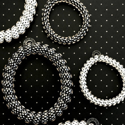 Polka Dot Party Large Hair Ties