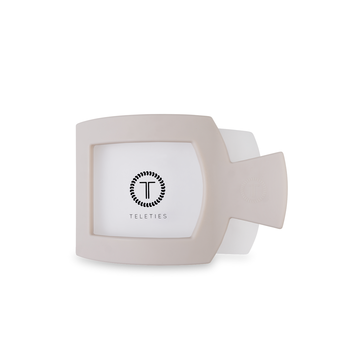 Square Flat Hair Clip | Med. | Toasted