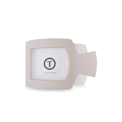 Square Flat Hair Clip | Med. | Toasted