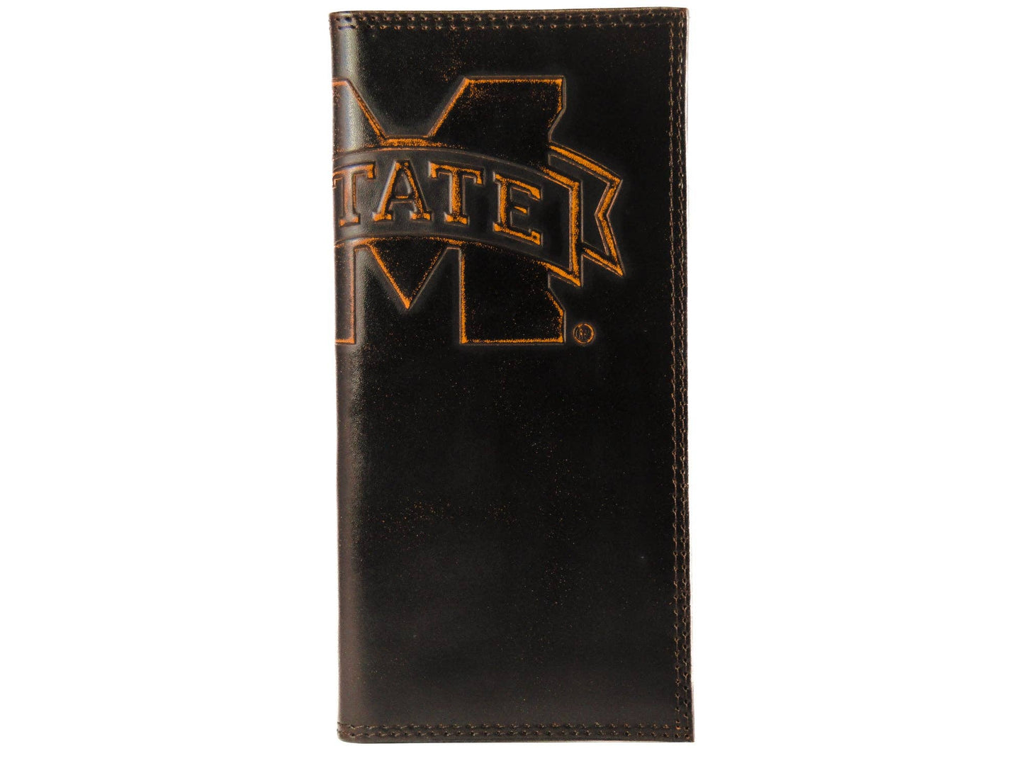 Mississippi State Bulldogs Burnished Leather Secretary Wallet
