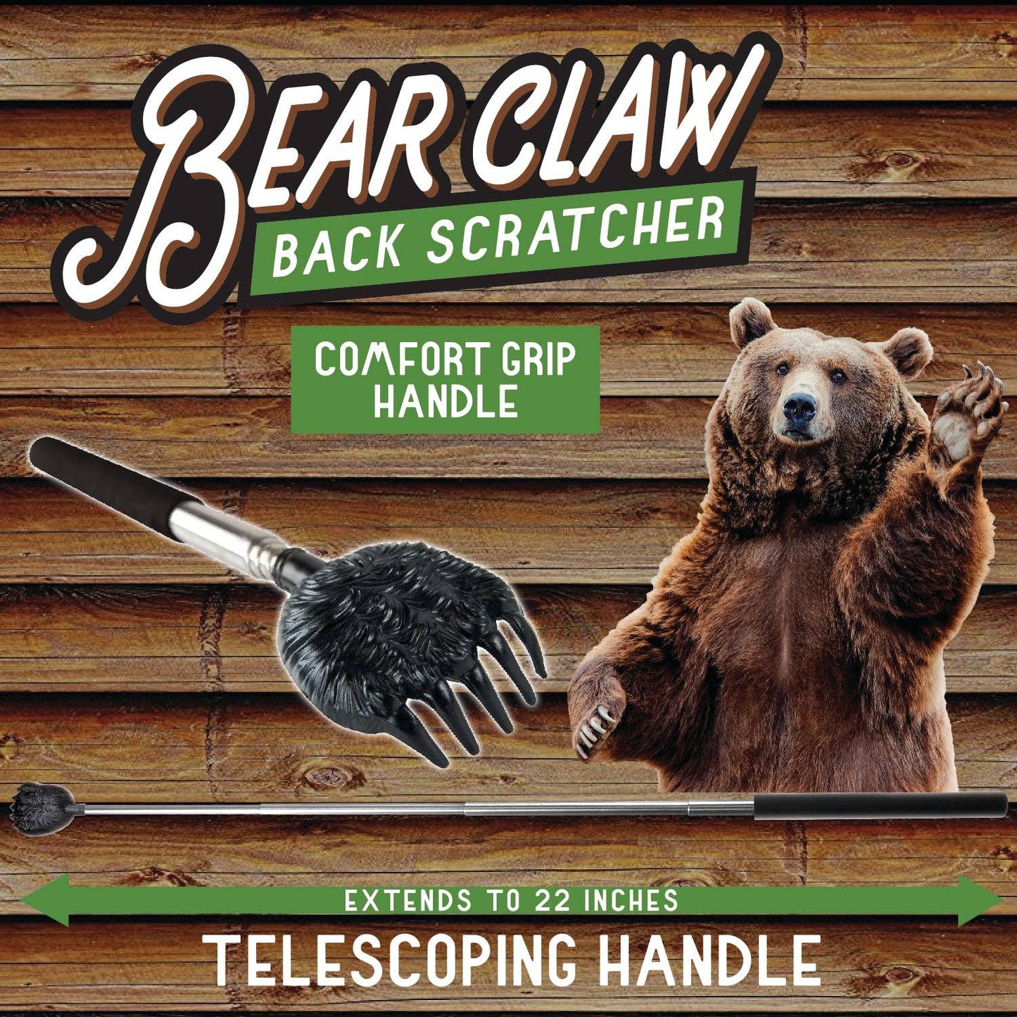 Bear Claw Telescoping Handle Back Scratcher