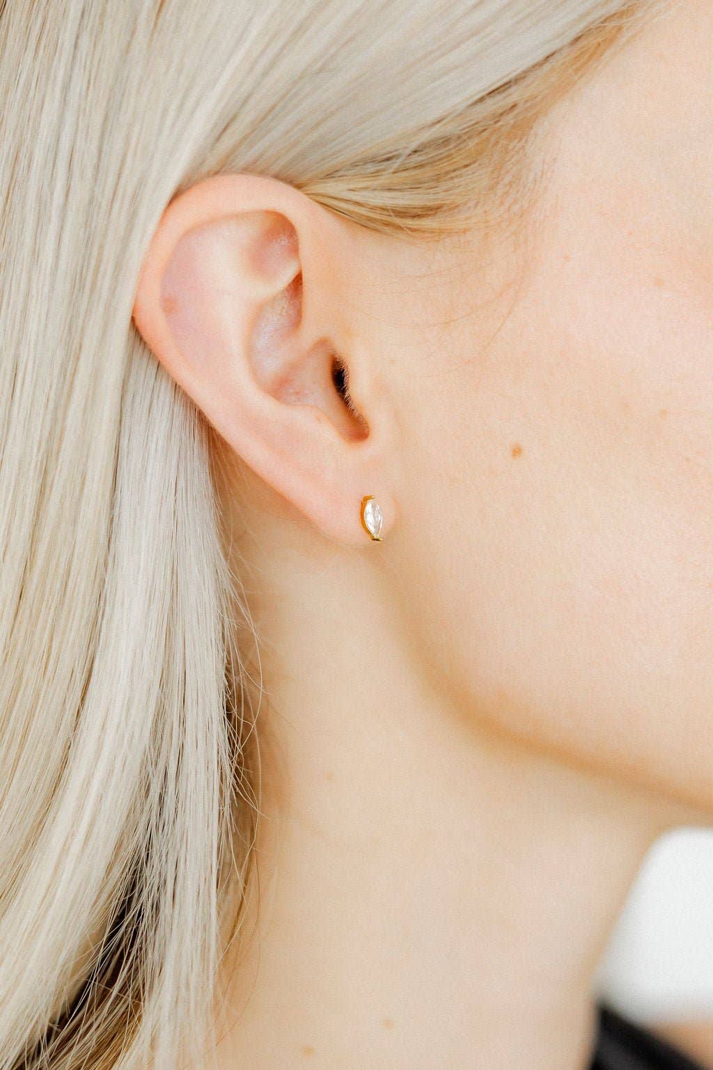 Screwback Stud Earrings - Maeve