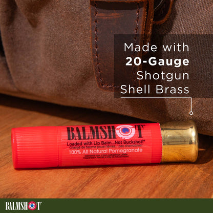Pomegranate Beeswax Lip Balm (100% All Natural)