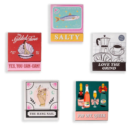 Crush on a tear matchbox Nail File