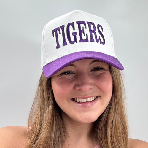TIGERS CAP DEEP PURPLE