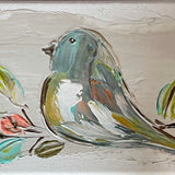 Bird with Flowers Lumbar