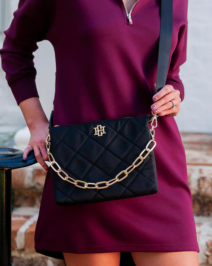 Ariana Crossbody Black Nylon